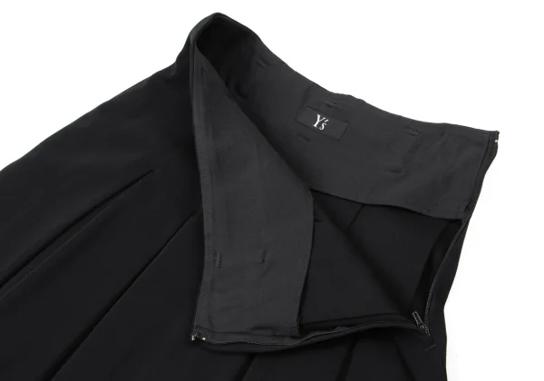 Y's Wool Box Pleats Skirt K-175772_004