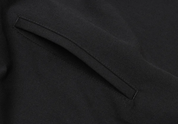 Yohji Yamamoto NOIR Wool Gabardine Wide Fishtail Skirt K-175776_004