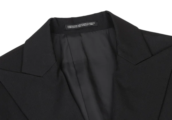 Yohji Yamamoto NOIR Wool Gabardine Jacket & Skirt K-175777_005