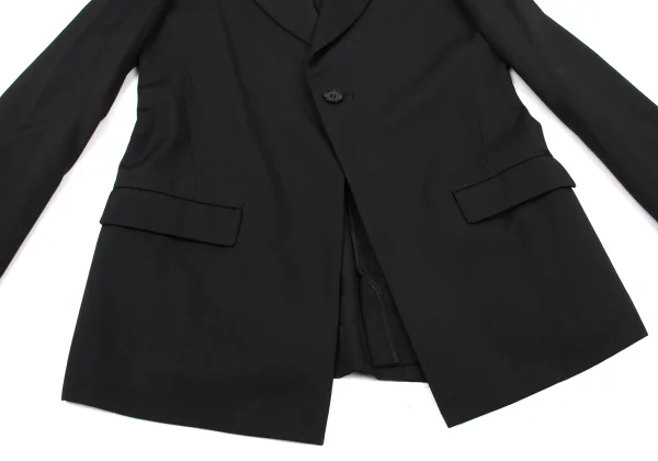 Yohji Yamamoto NOIR Wool Gabardine Jacket & Skirt K-175777_008