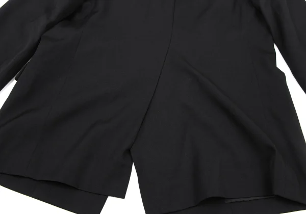 Yohji Yamamoto NOIR Wool Gabardine Jacket & Skirt K-175777_012