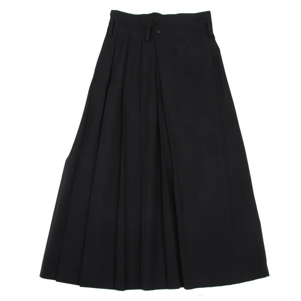 tricot COMME des GARCONS Wool Gabardine Asymmetry Pleats Skirt K-175778_002