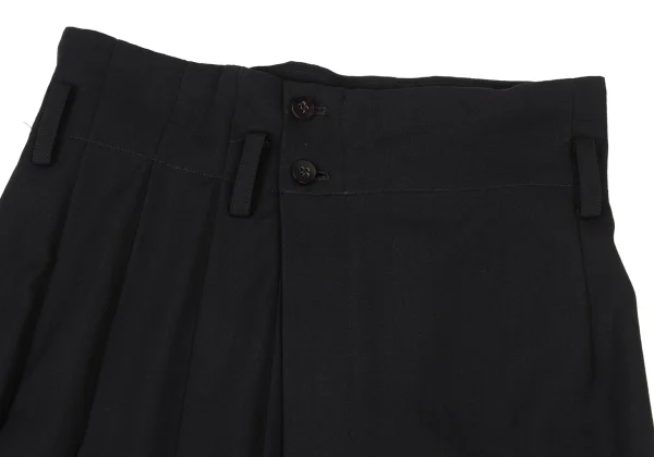 tricot COMME des GARCONS Wool Gabardine Asymmetry Pleats Skirt K-175778_003