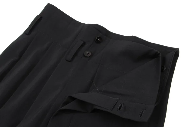 tricot COMME des GARCONS Wool Gabardine Asymmetry Pleats Skirt K-175778_005