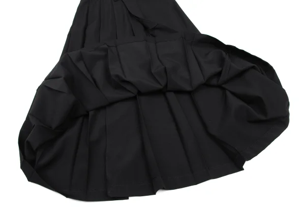 tricot COMME des GARCONS Wool Gabardine Asymmetry Pleats Skirt K-175778_009