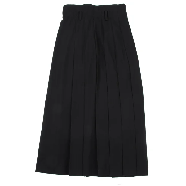 tricot COMME des GARCONS Wool Gabardine Asymmetry Pleats Skirt K-175778_010