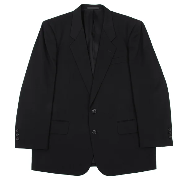 COMME des GARCONS HOMME Wool Gabardine Jacket Black S K-175779_001