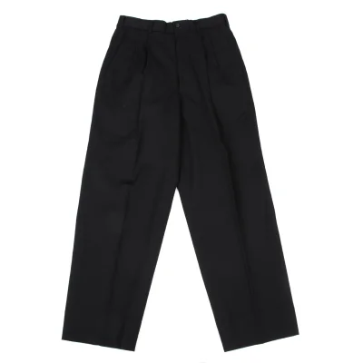 COMME des GARCONS HOMME Wool Gabardine Tuck Pants
