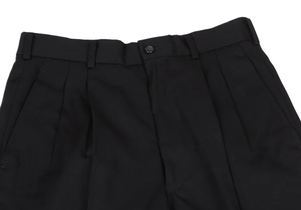 COMME des GARCONS HOMME Wool Gabardine Tuck Pants K-175780_002