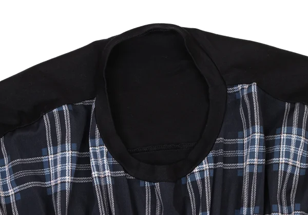 ATSURO TAYAMA Check Gather Dolman Top K-175782_004