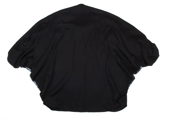 ATSURO TAYAMA Check Gather Dolman Top K-175782_008