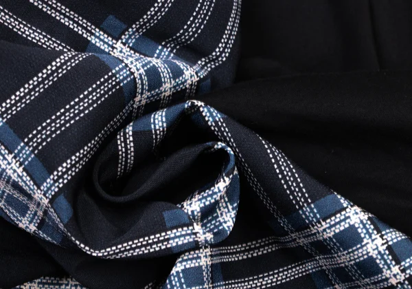 ATSURO TAYAMA Check Gather Dolman Top K-175782_009
