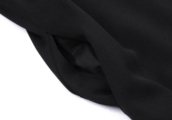 ALFASPIN Stretch Wool Asymmetry Neck Dress K-175783_009