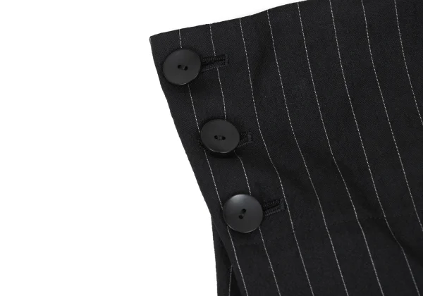 Y's Wool Nylon Pin Stripe Strap Pants K-175787_005