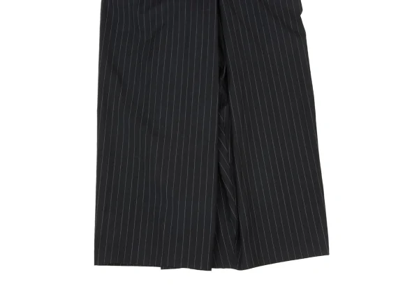 Y's Wool Nylon Pin Stripe Strap Pants K-175787_007