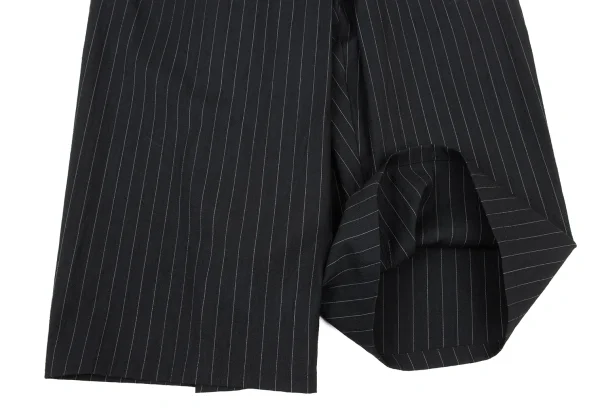 Y's Wool Nylon Pin Stripe Strap Pants K-175787_008
