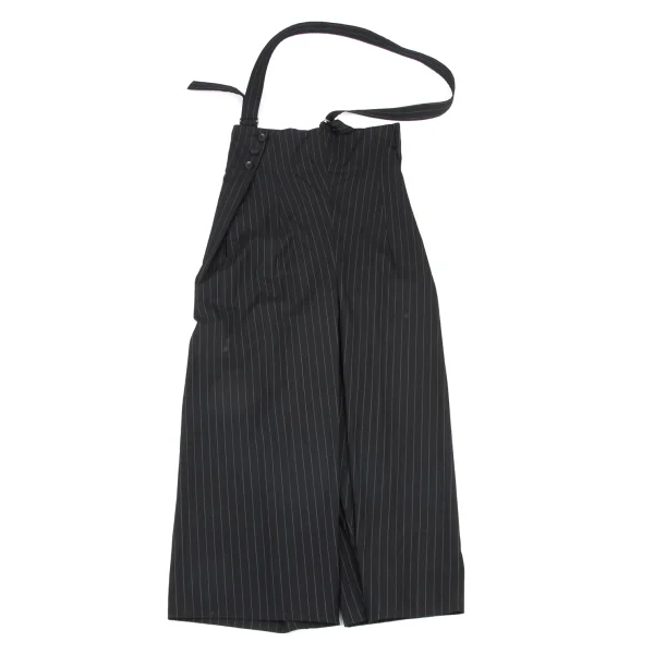 Y's Wool Nylon Pin Stripe Strap Pants K-175787_009