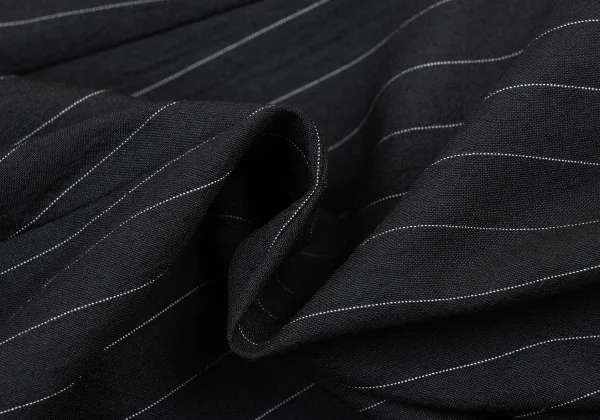Y's Wool Nylon Pin Stripe Strap Pants K-175787_012