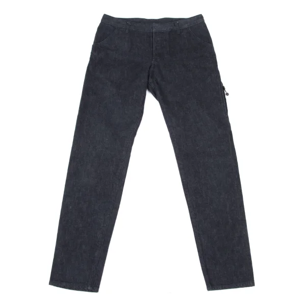ISSEY MIYAKE HaaT Side Zip Pocket Jeans  Indigo 3 K-175791_001