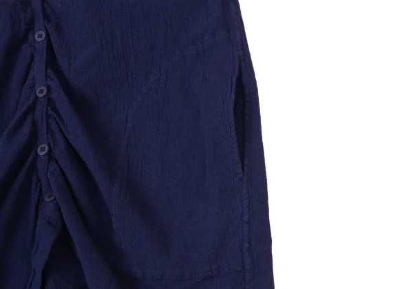 ISSEY MIYAKE me Dyed Cotton Wrinkle Pleats Vest K-175792_009