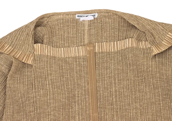 ISSEY MIYAKE Sailor Collar Mesh Pleats Jacket K-175793_004