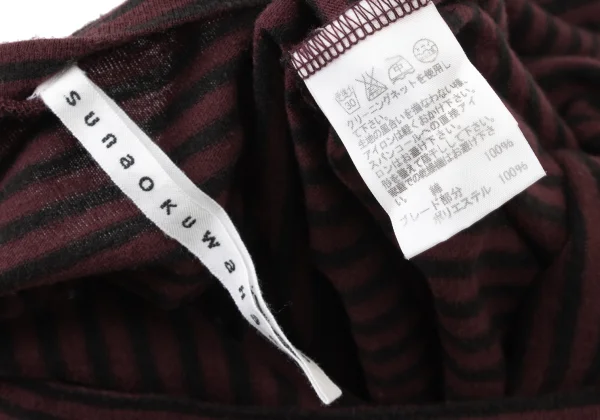 sunao kuwahara Star Patch Beads Stripe T Shirt K-175794_015