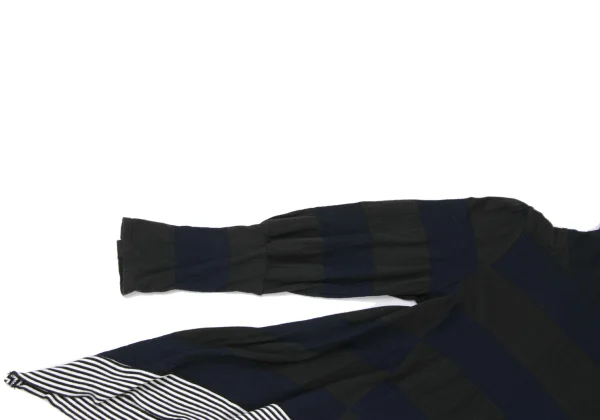 sunao kuwahara Hem Switching Drape T Shirt K-175795_005