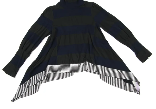 sunao kuwahara Hem Switching Drape T Shirt K-175795_009