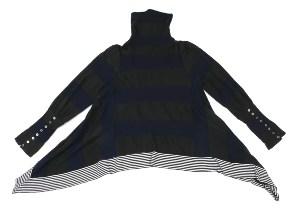 sunao kuwahara Hem Switching Drape T Shirt K-175795_012