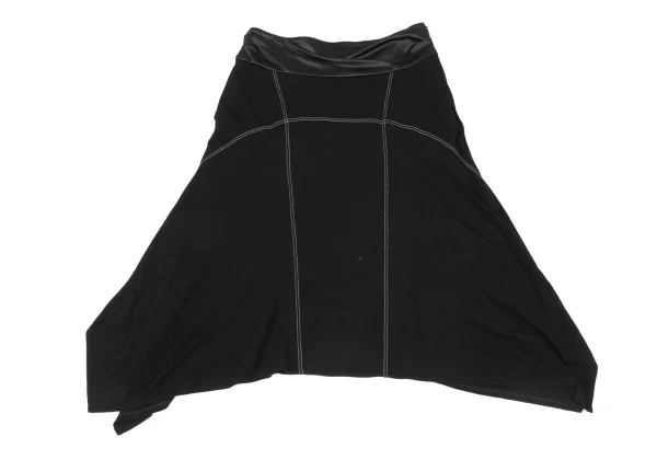 HIROKO KOSHINO Waist Switching Stitch Design Skirt K-175798_002