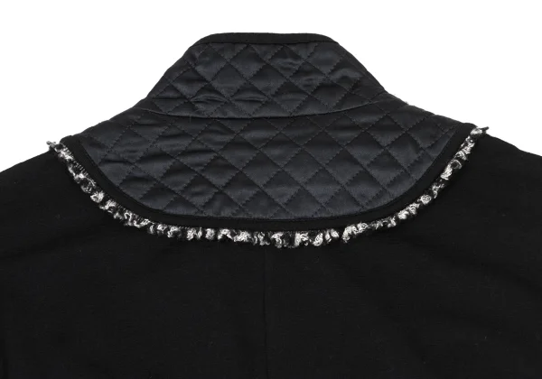 HIROKO BIS Quilted Switching Double Zip Top K-175800_013