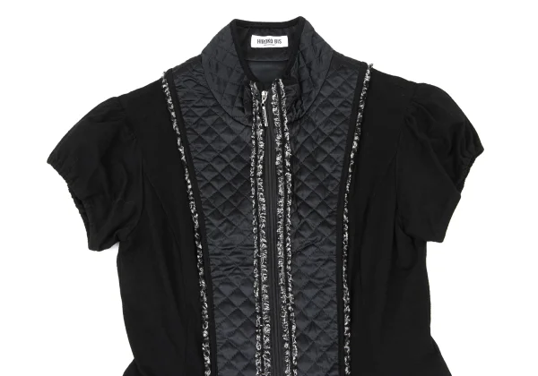 HIROKO BIS Quilted Switching Top & Skirt K-175802_004