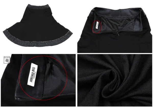 HIROKO BIS Quilted Switching Top & Skirt K-175802_018