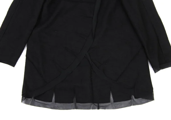 TRICO HIROKO BIS Wool Mesh Switching Jacket K-175803_011