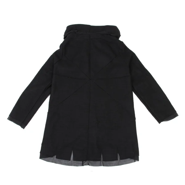 TRICO HIROKO BIS Wool Mesh Switching Jacket K-175803_015