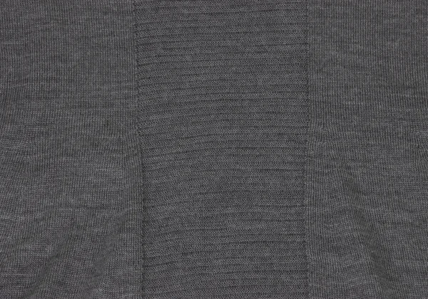 POINTLIGNE Wool Blend Switching Knit Tunic K-175805_007