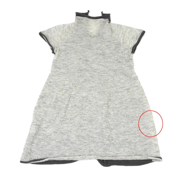 POINTLIGNE Wool Blend Switching Knit Tunic K-175805_009