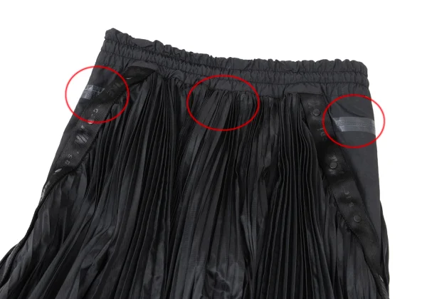 sacai×NIKE Shorts Layered Side Button Pleats Skirt K-175808_003