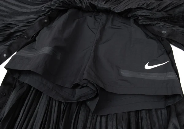 sacai×NIKE Shorts Layered Side Button Pleats Skirt K-175808_015