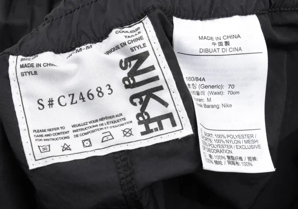 sacai×NIKE Shorts Layered Side Button Pleats Skirt K-175808_019