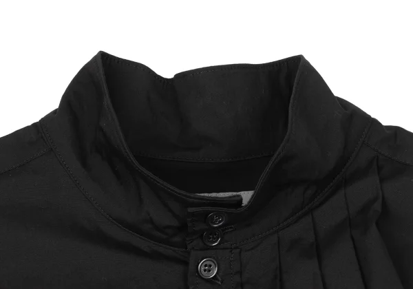 Yohji Yamamoto POUR HOMME Pleats Design Stand Collar Shirt K-175810_003