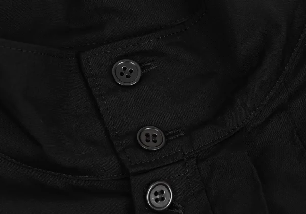 Yohji Yamamoto POUR HOMME Pleats Design Stand Collar Shirt K-175810_004