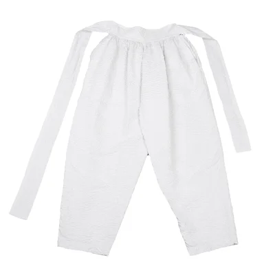 ASHA BY MDS Side Belted Stitch Cotton Pants