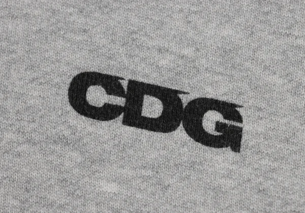 CDG Logo Print Twisted Zip Hoodie K-175814_005