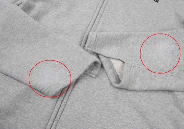 CDG Logo Print Twisted Zip Hoodie K-175814_007