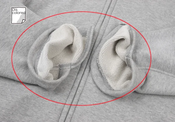 CDG Logo Print Twisted Zip Hoodie K-175814_010