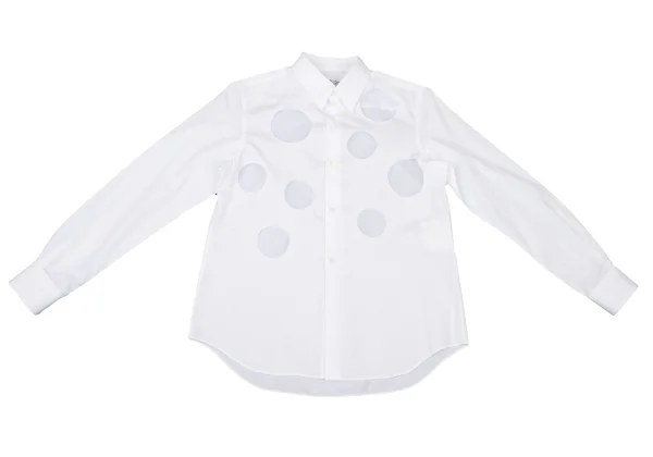robe de chambre COMME des GARCONS Dot Pattern Sheer Panel Shirt  K-175816_002