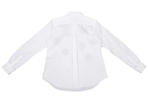 robe de chambre COMME des GARCONS Dot Pattern Sheer Panel Shirt  K-175816_015