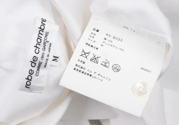 robe de chambre COMME des GARCONS Dot Pattern Sheer Panel Shirt  K-175816_020