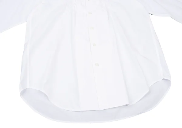 tricot COMME des GARCONS Floral Embroidery Open Collar Shirt K-175818_011